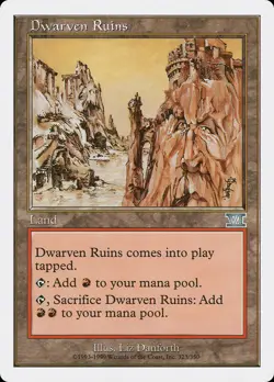 Dwarven Ruins 6th Edition NM Land Uncommon MAGIC THE GATHERING MTG CARD ABUGames - Image 1