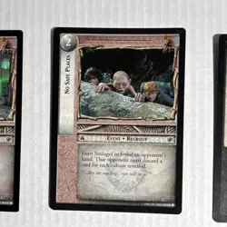 Decipher Lord of the Rings TCG Gollum Shelob Smeagol 12 Rare Card Lot 7R 8R 10R - Image 3