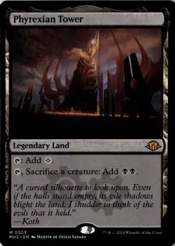 Phyrexian Tower Modern Horizons 3 Regular NM M 0303 - Image 1