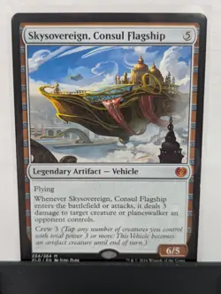 Skysovereign, Consul Flagship - Neon Dynasty Commander - LP - MTG - JPL - Image 1