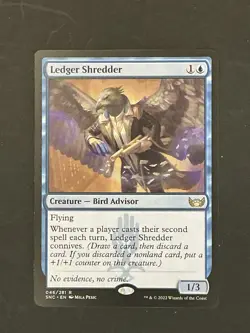 Ledger Shredder Streets of New Capenna Regular MTG Rare NM - Image 1