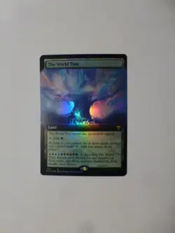 MtG Kaldheim The World Tree NM EXTENDED ART FOIL $0.75 Flat Ship VCT124059 - Image 1