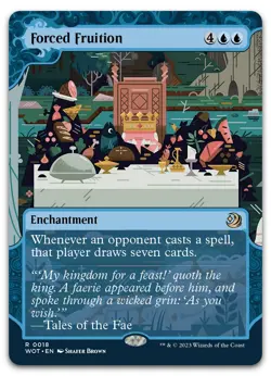 Forced Fruition #18 (NM) Wilds of Eldraine WOT Magic MTG - Image 1