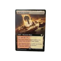MTG Edge of Eternities - Radiant Summit - Extended Art - Non-Foil - Image 1
