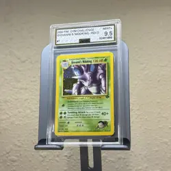 AGS 9.5 Giovanni's Nidoking 2000 Gym Challenge 7/132 Holo Pokemon Card - Image 1