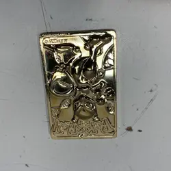 1999 Burger King Pokemon Mewtwo 23K Gold-Plated Trading Card With Pokeball - Image 5