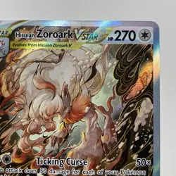 Pokemon TCG Card Hisuian Zoroark VSTAR GG56/GG70 Crown Zenith Holo Rare NM - Image 4