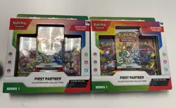 x2 Pokemon Trading Card Game - First Partner Illustration Collection - Series 1 - Image 1
