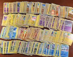 500+ English Pokemon Cards Bulk Pack Fresh Mint Condition 2016-2020 Reverse Holo - Image 1
