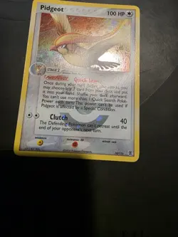 Pokemon Pidgeot TCG Reverse Holo Rare Card 10/112 EX Fire Red and Leaf Green - Image 2
