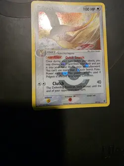 Pokemon Pidgeot TCG Reverse Holo Rare Card 10/112 EX Fire Red and Leaf Green - Image 3