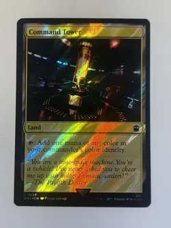 MTG | Command Tower (0856) [Doctor Who] ✨Surge FOIL✨ - Image 1