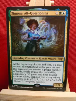 Zimone, All-Questioning - Duskmourn: House of horror - Rare - NM - MTG - Image 1