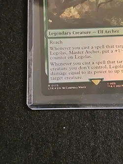 Legolas, Master Archer Tales Of Middle Earth Foil NM Rare 0173 - Image 5