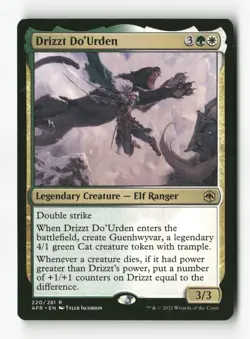 Drizzt Do'Urden - Adventures in the Forgotten Realms - #220 - Non-Foil - NM - Image 1