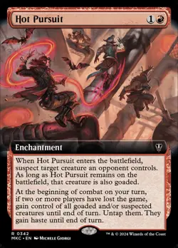 MTG Hot Pursuit (342/392) Murders at Karlov Manor Commander NM - Image 1