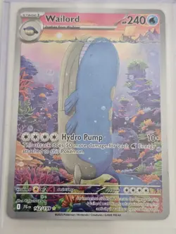 Wailord - 162/159 - SV09: Illustration Rare Journey Together (JTG) Pokemon MINT - Image 3
