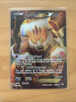 Pokemon - Landorus EX (144 Full Art) Boundaries Crossed #144/149 - Image 1