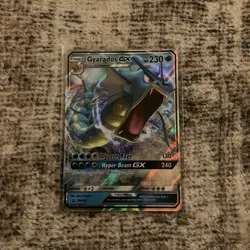 Gyarados GX SM212 Pokemon TCG Black Star Promo Full Art Ultra Rare NM-MT - Image 1