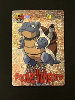 Blastoise #1162 Vending Prism Sticker Pokemon Pocket Monsters NM Holo - Image 1