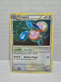 Porygon2 HGSS23 Black Star Promo Pokemon TCG Heart Gold Soul Silver Holo Rare - Image 1