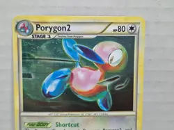 Porygon2 HGSS23 Black Star Promo Pokemon TCG Heart Gold Soul Silver Holo Rare - Image 2