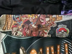 Pokemon World Championships 2018 Nashville Standard Playmat Pikachu Bewear - Image 2