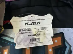 Pokemon World Championships 2018 Nashville Standard Playmat Pikachu Bewear - Image 3