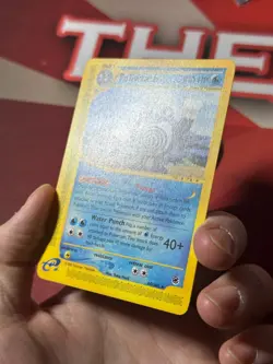 POLIWRATH 60/165 Expedition NON-HOLO rare E-Series/E-Reader Pokemon TCG card NM+ - Image 2