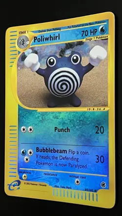 Poliwhirl 089/165 NM/Almost Mint Expedition Base Set Reverse Holo Pokemon TCG - Image 2