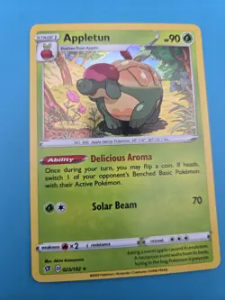 Appletun 023/192 - Rebel Clash Pokemon Holo Foil LP - Image 1