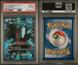 2013 POKEMON B&W PROMO TEAM PLASMA #BW73 FULL ART/DARKRAI PSA 8 - Image 3