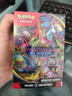 Pokemon TCG 🔥Phantasmal Flames 🔥Booster Bundle 🔥NEW Sealed mega charizard - Image 1
