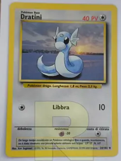 Dratini ® Set Base 26/102 ® Non Comune ® Pokemon ® Italiano ® EX - Image 1