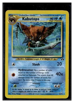 Pokemon Neo Discovery #25/75 Kabutops (25) - Image 1