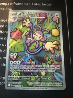 Pokemon TCG Ambipom 107/94 Phantasmal Flames (Pack Fresh NM) - Image 1