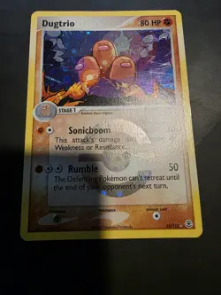 Pokemon TCG Dugtrio Fire Red Leaf Green 22/112 Reverse Holo - Image 3