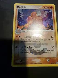 Pokemon TCG Dugtrio Fire Red Leaf Green 22/112 Reverse Holo - Image 4