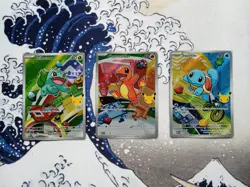 Pokemon First Partner Illustration Collection - Bulbasaur, Charmander, Squirtle - Image 1