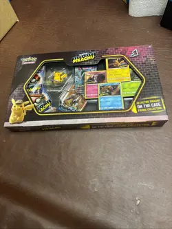 Pokemon TCG Detective Pikachu On The Case Figure Collection - Factory Sealed - Image 1