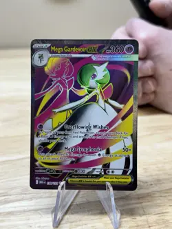 Pokemon TCG Mega Gardevoir ex 159/132 ME01 Mega Evolution Ultra Rare Full Art NM - Image 1