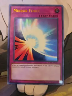 Yugioh! Mirror Force - Unlimited Ed Ultra Rare - LCKC-EN053 - LP - Image 1