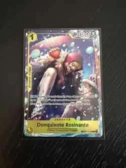 Donquixote Rosinante OP12-108 TR (NM) The Azure Sea's Seven Foil One Piece TCG - Image 1