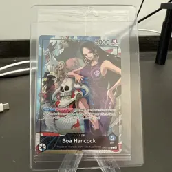 Boa Hancock OP07-038 ONE PIECE 2025 PSA Magazine Factory SEALED Promo Leader - Image 1