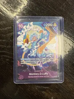 One Piece TCG Event Pack Vol. 8 Monkey.D.Luffy P-099 Promo NM ENGLISH IN HAND #2 - Image 1