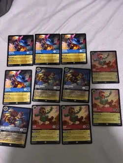 Disney Lorcana Legendary Lot 100+ stitch Baymax Lilo genie Simba Mickey and more - Image 5