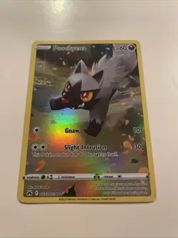 Pokemon TCG Poochyena GG33/GG70 Crown Zenith Galarian Gallery Holo Card - Image 4