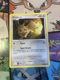 Eevee 63/100 Pokemon Card 2008 Majestic Dawn NM - Image 1
