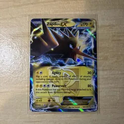 Zapdos EX - 48/135 - Pokemon Plasma Storm Black & White Ultra Rare Card LP - Image 1