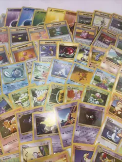 Shadowless) Pokemon BASE Set 55 Card COMMON/UNCOMMON RARE Non-Holo Lot Of 55 - Image 2